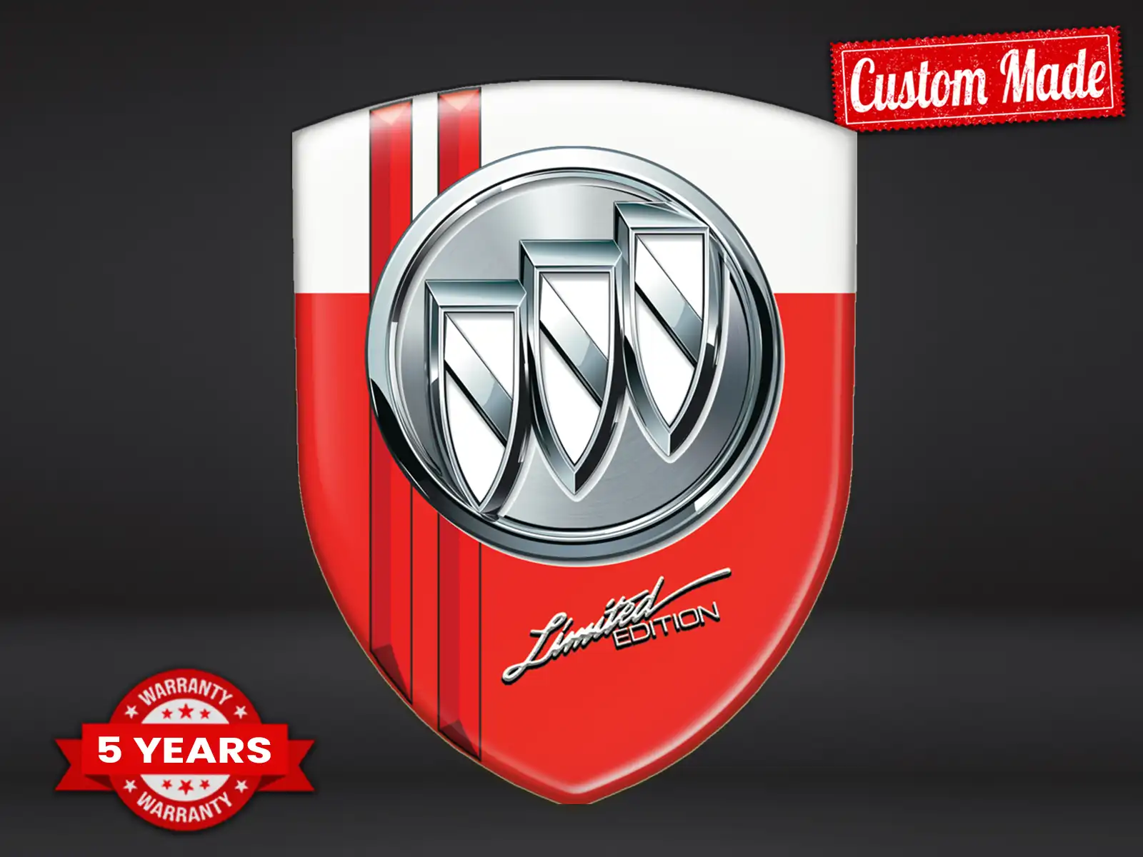 Buick Autoembleme Sportlich Hochwertig Minimalistisch